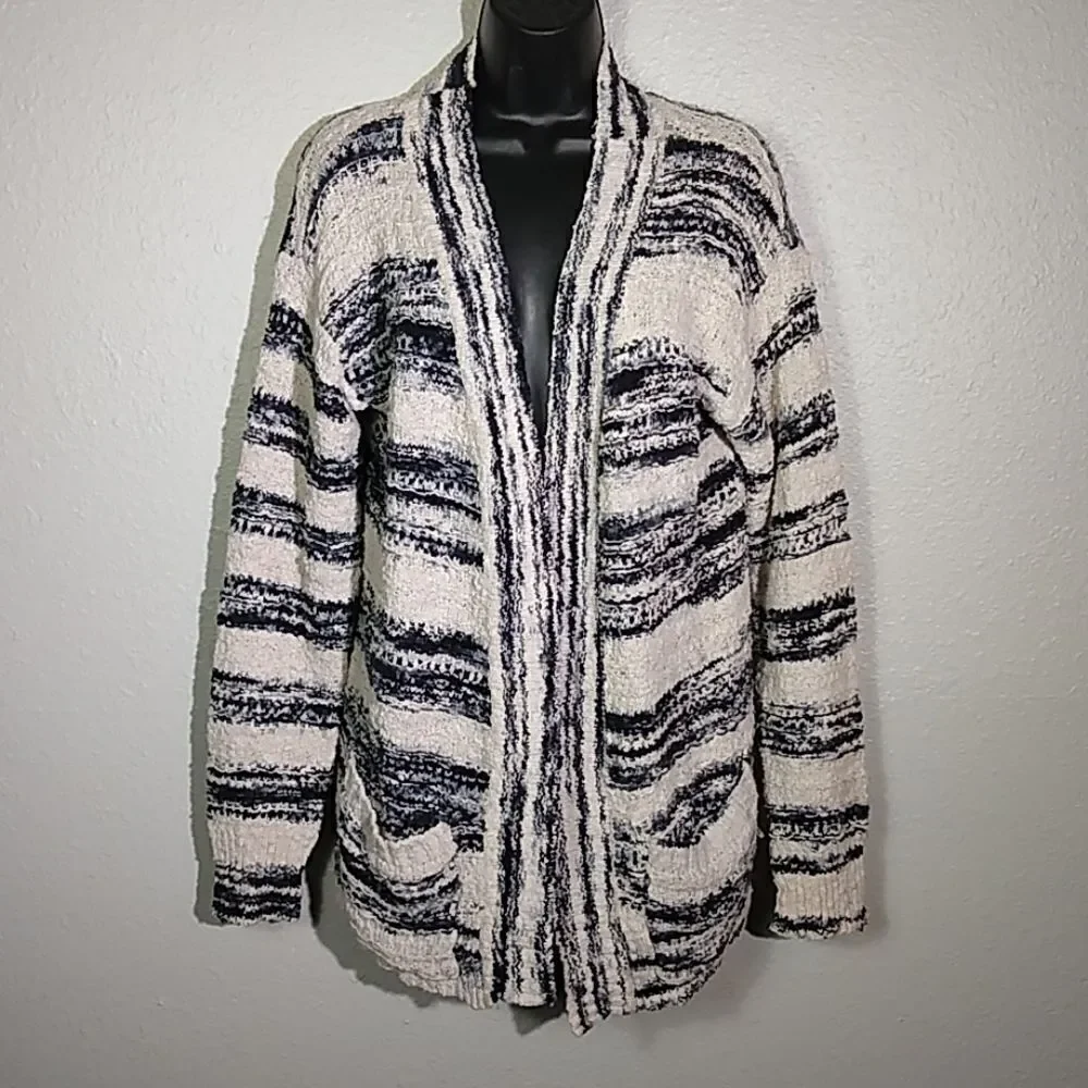 Bethany Mota Knit Open Cardigan Shag Style Med - Picture 1 of 5